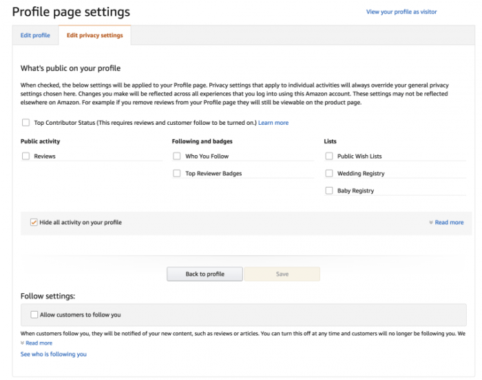 How to Change Your Amazon Profile to Protect Your Privacy