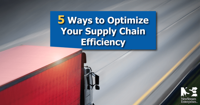 How to Change Your Supply Chain to Improve Efficiency