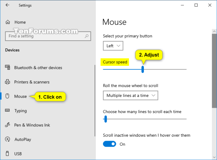 How to Change Your Mouse Settings to Adjust Speed and Sensitivity