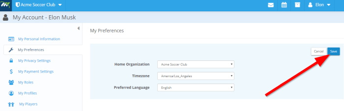 Preferred changes Preferred changes