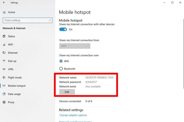 How to Change Your Mobile Hotspot Settings to Share Your Internet Connection