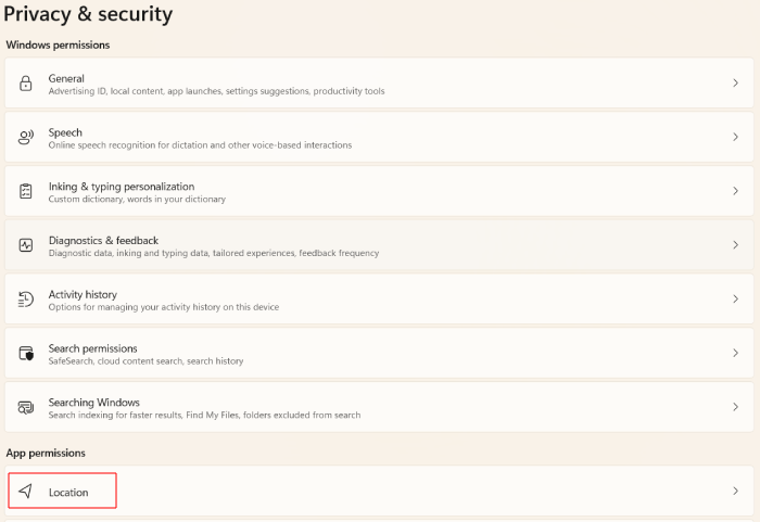 Settings allow physical deny Settings allow physical deny