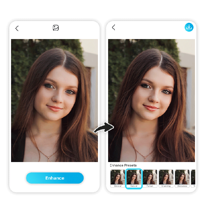 Enhance document scanned erase