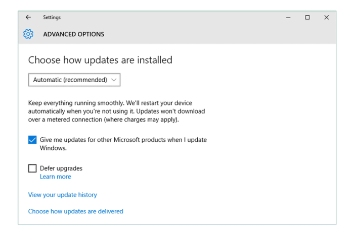 Settings windows computer group updates select update click top Settings windows computer group updates select update click top